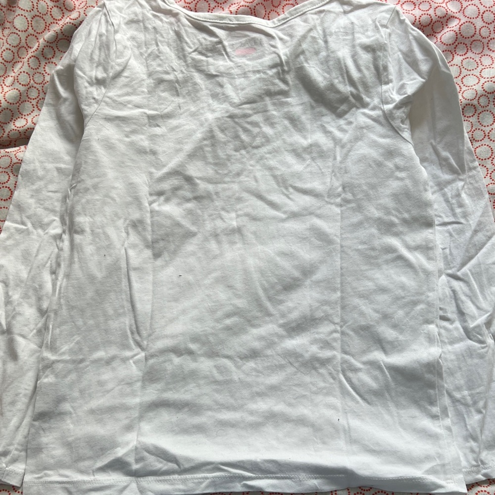 Place Classic White Long Sleeve Top - Picture 2 of 3